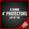 Chalice Collectibles • Chalice Protector • 4" 0.50MM Lot Of 100 Chalice Pop Protectors (W)