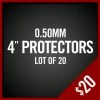 Chalice Collectibles • Chalice Protector • 4" 0.50MM Lot Of 20 2 Chalice Collectibles • Chalice Protector • 4" 0.50MM Lot Of 20