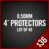 Chalice Collectibles • Chalice Protector • 4" 0.50MM Lot Of 40 Chalice Pop Protectors (W)