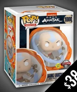 Chalice Collectibles Web Anime Funko Pop! Avatar The Last Airbender: Aang (Avatar State) GITD #1000 (6")