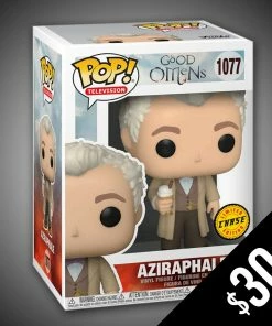 Chalice Collectibles Chases Funko Pop! Good Omens: Aziraphale With Book #1077(Chase)
