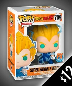 Chalice Collectibles Web Anime Funko Pop! Dragon Ball Z: Super Saiyan 2 Vegeta (Non-Chase) #709