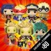 Chalice Collectibles Pre-Order: Funko Pop! My Hero Academia: Chalice Exclusive Hawks (Flocked) And 6 Common Bundle)