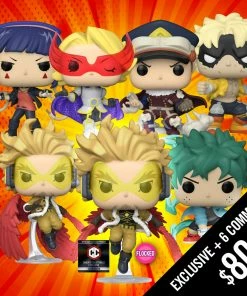 Chalice Collectibles Pre-Order: Funko Pop! My Hero Academia: Chalice Exclusive Hawks (Flocked) And 6 Common Bundle)