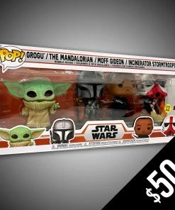 Chalice Collectibles Funko Pop! Star Wars: Mandalorian 4-Pack
