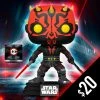 Funko Pop! Chalice Collectibles Exclusive: Star Wars: Darth Maul #450 CCE