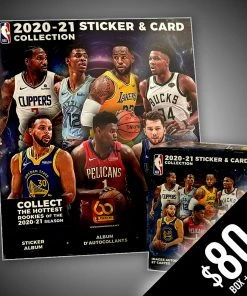 Chalice Collectibles WEB Panini PANINI: 2020-2021 Basketball - Sticker And Card Collection (Includes Album)