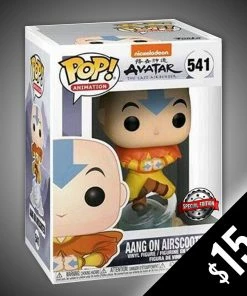 Chalice Collectibles Funko Pop! Avatar - The Last Airbender: Aang On Air Scooter (non-chase) (SE)