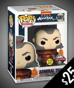 Chalice Collectibles Web Anime Funko Pop! Avatar The Last Airbender: Admiral Zhao (GITD) #1001
