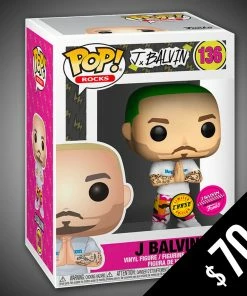 Chalice Collectibles Chases Funko Pop! Rocks: J. Balvin (Chase) #136