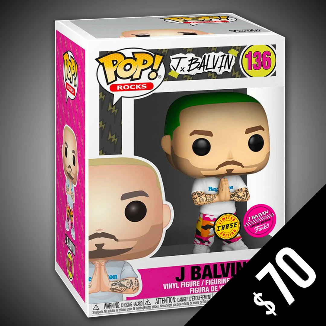 Chalice Collectibles Chases Funko Pop! Rocks: J. Balvin (Chase) #136 3 Chalice Collectibles Chases Funko Pop! Rocks: J. Balvin (Chase) #136