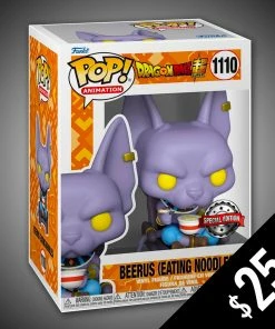 Chalice Collectibles Funko Pop! Dragon Ball Super: Berus (Eating Noodles) #1110