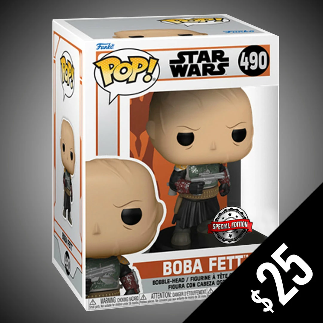 Chalice Collectibles Funko Pop! The Mandalorian: Boba Fett #490 Web Star Wars 3 Chalice Collectibles Funko Pop! The Mandalorian: Boba Fett #490 Web Star Wars