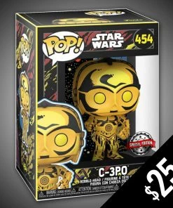 Chalice Collectibles Web Star Wars Funko Pop! Star Wars: C-3PO (Retro) #454
