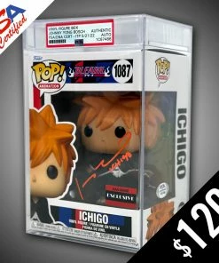 Chalice Collectibles Funko Pop! Bleach: Ichigo (non-chase) (AAA)- SIGNED By Johnny Yong Bosch (PSA Certified)