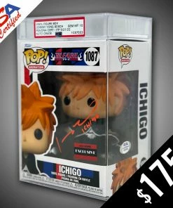 Chalice Collectibles WEB Signature Series Funko Pop! Bleach: Ichigo (non-chase) (AAA)- SIGNED By Johnny Yong Bosch (PSA Certified - Gem Mint 10 Auto)