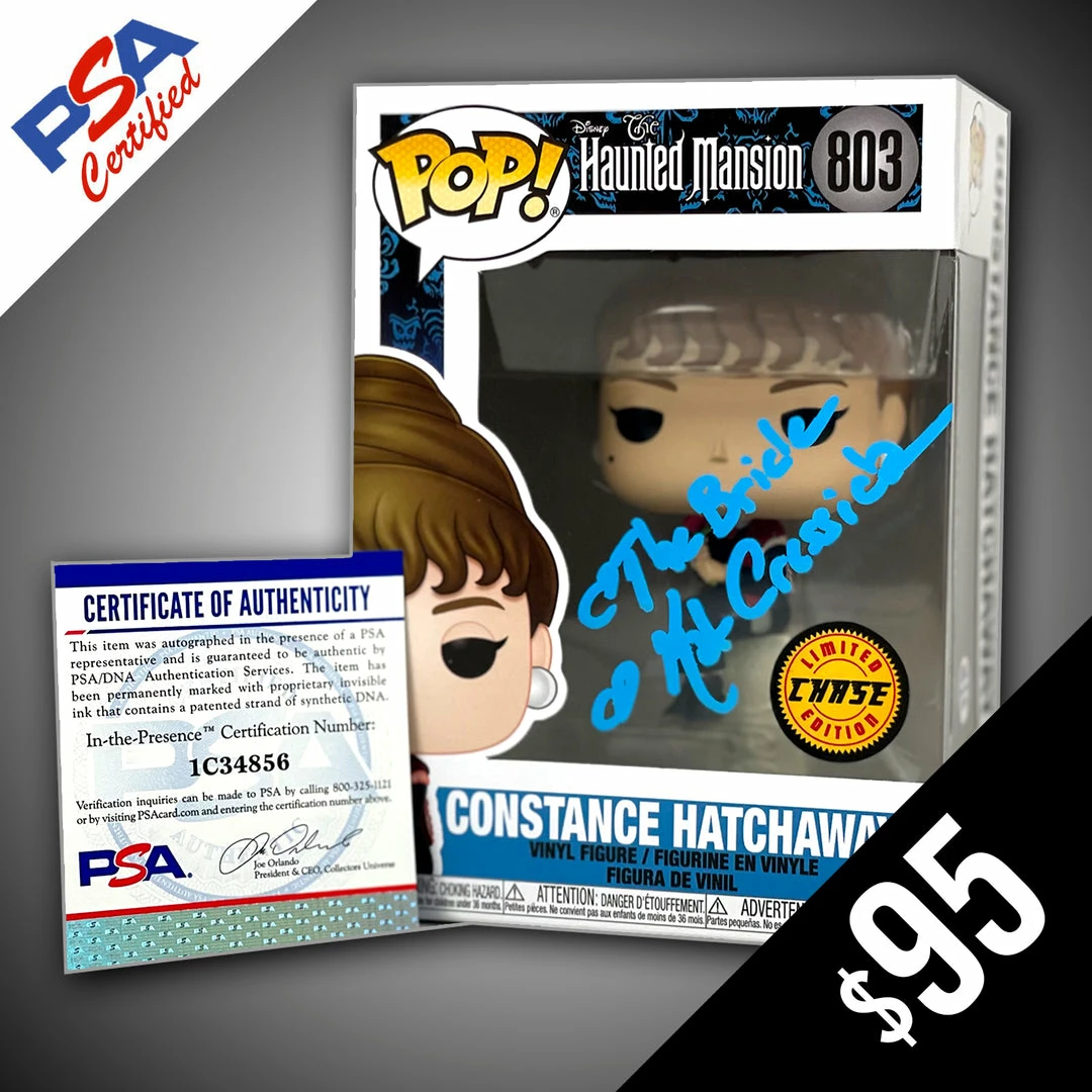 Chalice Collectibles WEB Signature Series Funko Pop! The Haunted Mansion: Constance CHASE - SIGNED By Kat Cressida (PSA Certified) 3 Chalice Collectibles WEB Signature Series Funko Pop! The Haunted Mansion: Constance CHASE - SIGNED By Kat Cressida (PSA Certified)