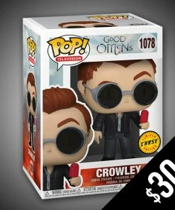 Chalice Collectibles Funko Pop! Good Omens: Crowley #1078 (Chase)