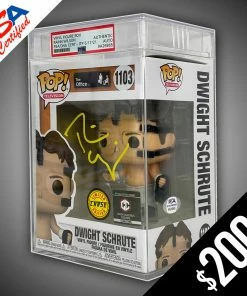 Chalice Collectibles WEB Signature Series Funko Pop! The Office: Dwight Schrute Chase- SIGNED By Rainn Wilson (ENCASED - PSA Certified)