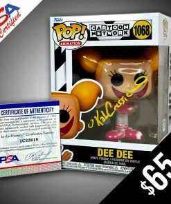 Chalice Collectibles Funko Pop! Dexter's Laboratory: Dee Dee - SIGNED By Kat Cressida (PSA Certified)