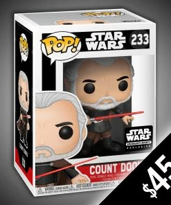 Chalice Collectibles Web Star Wars Funko Pop! Star Wars: Count Dooku #233