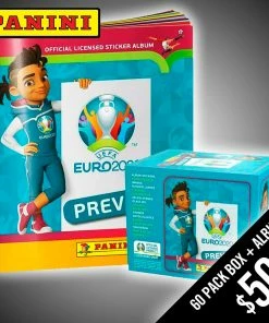 Chalice Collectibles PANINI: 2020 Euro Cup Soccer Preview (Stickers + Album) WEB Panini