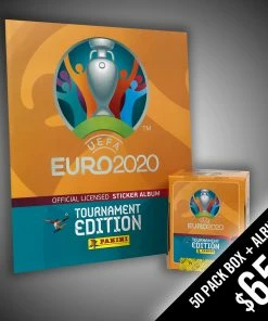Chalice Collectibles PANINI: Euro Cup 2020 Tournament Edition (Stickers + Album) WEB Panini