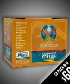 Chalice Collectibles PANINI: Euro Cup 2020 Tournament Edition (50 Pack Box)
