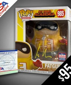 Chalice Collectibles Funko Pop! MHA: Fatgum- SIGNED By Kyle Hebert (PSA Certified)