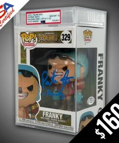 Chalice Collectibles WEB Signature Series Funko Pop! One Piece: Franky SIGNED By Patrick Seitz (PSA Certified - Gem Mint 10 Auto)