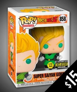 Chalice Collectibles Funko Pop! Dragon Ball Z: Super Saiyan Gohan (GITD) #858 Web Anime