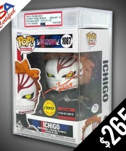 Chalice Collectibles Funko Pop! Bleach: Ichigo (chase) (AAA)- SIGNED By Johnny Yong Bosch (PSA Certified - Gem Mint 10 Auto)