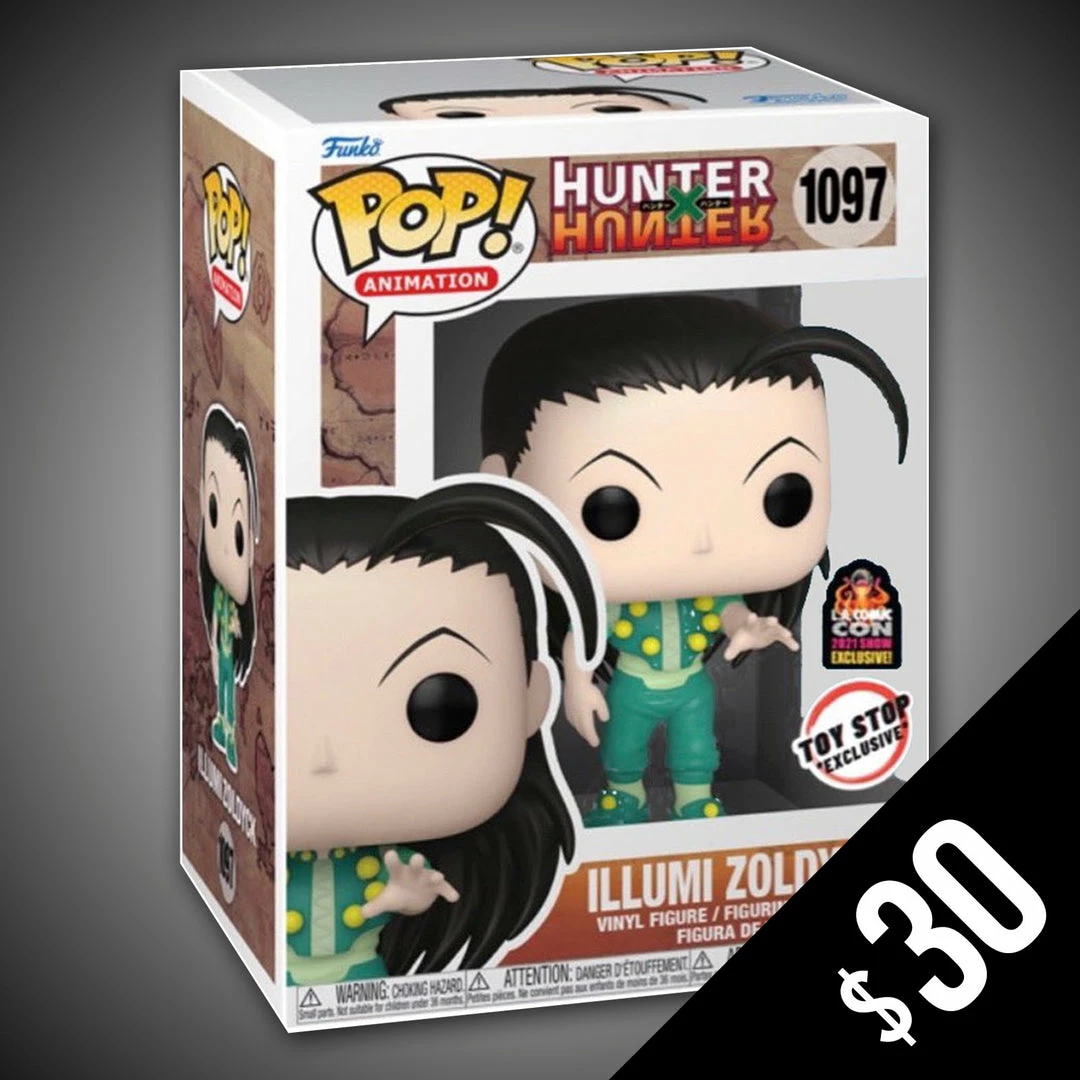 Chalice Collectibles Funko Pop! Hunter X Hunter: Illumi Zoldyck #1097 Web Anime 3 Chalice Collectibles Funko Pop! Hunter X Hunter: Illumi Zoldyck #1097 Web Anime