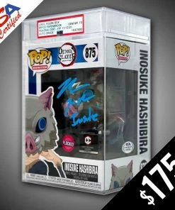 Chalice Collectibles WEB Signature Series Funko Pop! Demon Slayer: Inosuke (non-Chase)- SIGNED By Bryce Papenbrook (ENCASED - PSA Certified - Gem Mint 10 Auto)