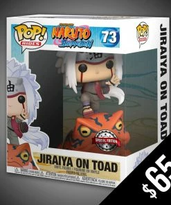 Chalice Collectibles Web Anime Funko Pop! Naruto: Jiraiya On Toad #73 (6")