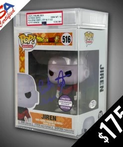 Chalice Collectibles Funko Pop! Dragon Ball Super: Jiren SIGNED By Patrick Seitz (PSA Certified - Gem Mint 10 Auto)