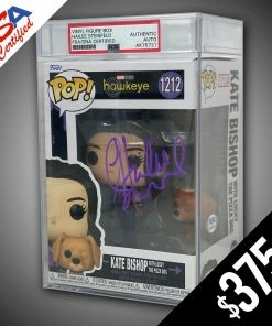 Chalice Collectibles Funko Pop! Marvel: Kate Bishop #1212- SIGNED By Hailee Steinfeld (PSA Certified)