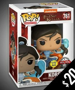 Chalice Collectibles Web Anime Funko Pop! Legend Of Korra: Korra (Metallic GITD) #761