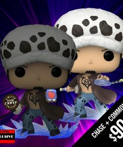 Chalice Collectibles Funko Pop! One Piece Pops! Trafalgar Law #1016 (Chase + Common) Chases