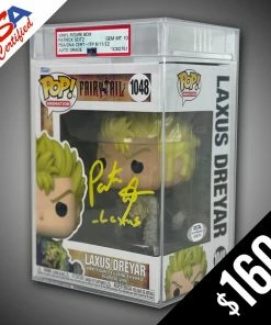Chalice Collectibles Funko Pop! Fairy Tail: Laxus Dreyar SIGNED By Patrick Seitz (PSA Certified - Gem Mint 10 Auto)