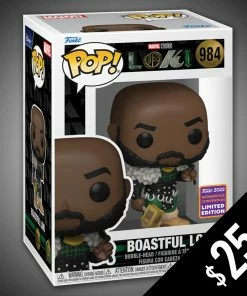 Chalice Collectibles Funko Pop! Marvel: Boastful Loki #984 (WonderCon 2022 Shared Sticker)