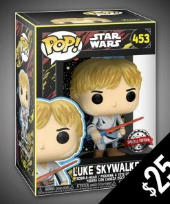 Chalice Collectibles Funko Pop! Star Wars: Luke Skywalker (Retro) #453
