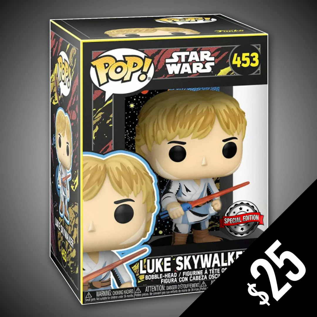 Chalice Collectibles Funko Pop! Star Wars: Luke Skywalker (Retro) #453 3 Chalice Collectibles Funko Pop! Star Wars: Luke Skywalker (Retro) #453