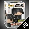 Chalice Collectibles Web Star Wars Funko Pop! Star Wars: Luke Skywalker #501 (GITD)