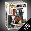 Chalice Collectibles Funko Pop! The Mandalorian: With Darksaber (Chrome - GITD) #491