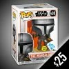 Chalice Collectibles Funko Pop! The Mandalorian: With Blaster (GITD) #408 Web Star Wars