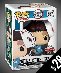 Chalice Collectibles Funko Pop! Demon Slayer: Tanjiro Kamado (With Mask) #867 Web Anime