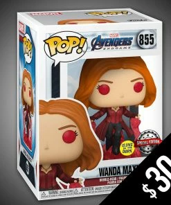 Chalice Collectibles Funko Pop! Marvel: Avengers Endgame: Wanda Maximoff (GITD) #855 Web Marvel