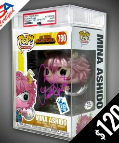 Chalice Collectibles WEB Signature Series Funko Pop! MHA: Mina Ashido #790 - SIGNED By Caitlin Glass (ENCASED - PSA Certified)
