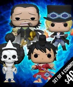 Chalice Collectibles Funko Pop! One Piece (Set Of 4 Commons)